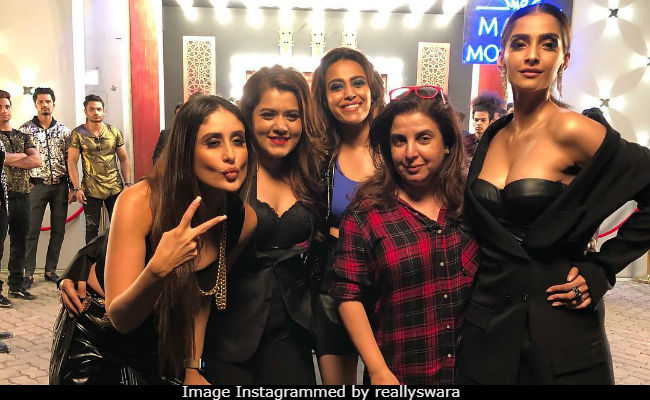 Hard To Beat Kareena And Sonam Kapoor's Veere Di Wedding Swag In These Pics From Song Shoot
