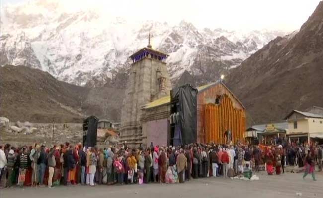 Kedarnath Yatra Halted Amid Heavy Rain Since Morning