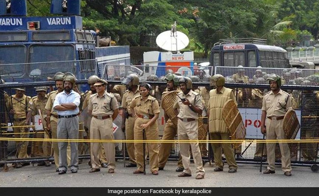 Youth Outfits Of BJP, Congress In Kerala Clash With Police Amid Protests