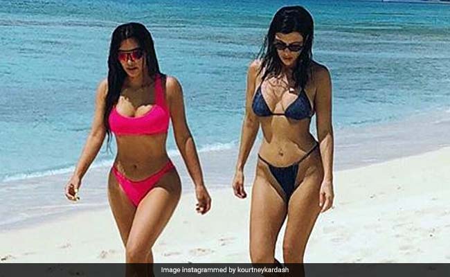 Kim And Kourtney Kardashian Are Having The Summer Holiday Of Our Dreams