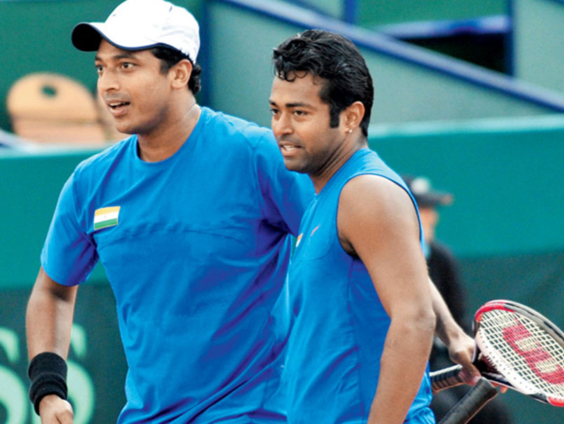 Leander Paes And Mahesh Bhupathi Finally End 17-Year Feud With Davis Cup Win