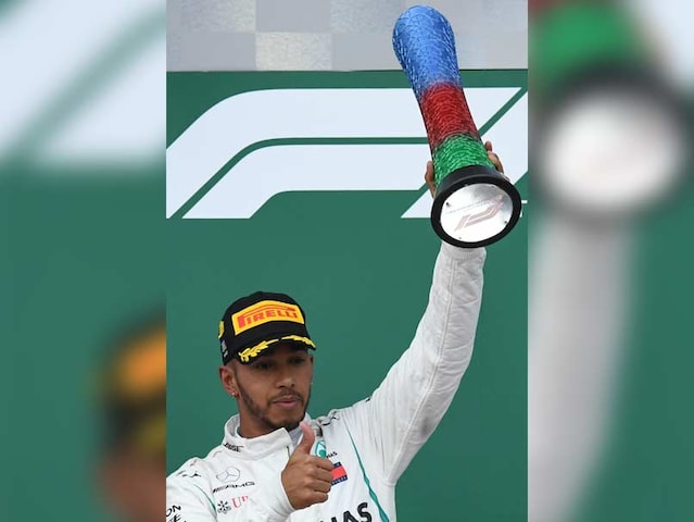 Azerbaijan Grand Prix: Lewis Hamilton Wins Chaotic Baku Battle To Lead Title Race