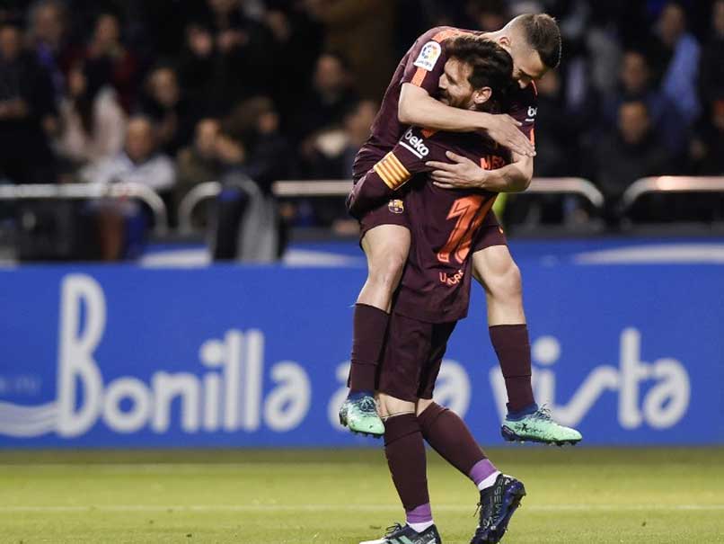 Lionel Messi Hat-Trick Seals Barcelonas 25th La Liga Title In Style