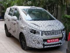 Upcoming Mahindra MPV U321 Spotted Up Close; Launch Later This Year