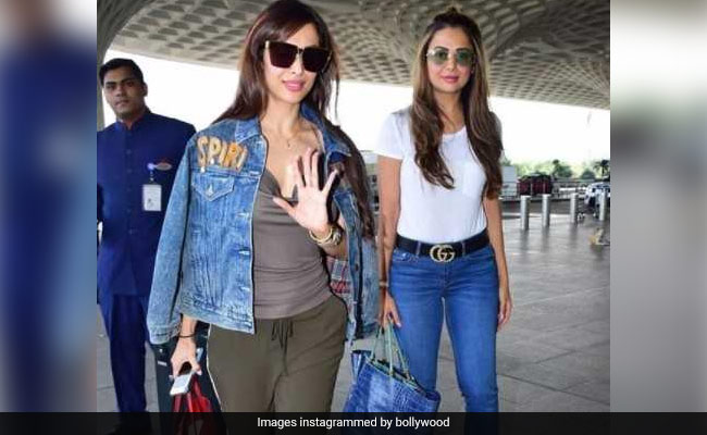 Malaika And Amrita Arora's Airport Look Is All Kinds Of Sister Slayage
