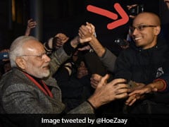 Man Clicked Shaking PM Modi's Hand Twice Sets Off Bizarre Twitter Theory