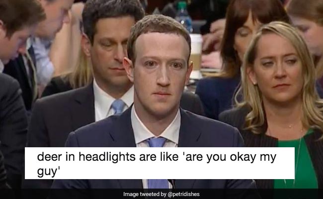 Robotic' Mark Zuckerberg Appears Of US Congress, Follow