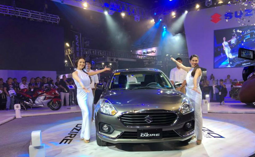 Made-In-India New Gen Maruti Suzuki Dzire Debuts In Philippines