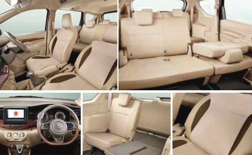 maruti suzuki ertiga interiors