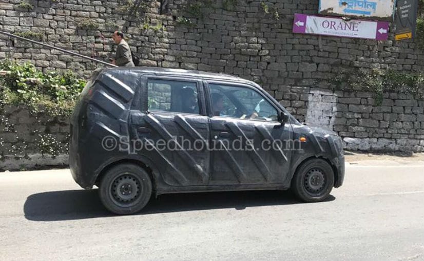 maruti suzuki wagon r spied