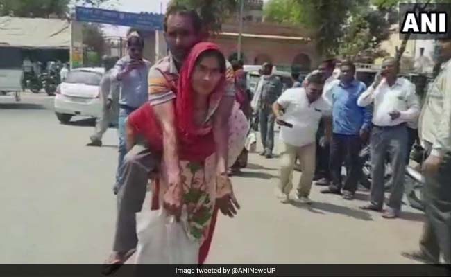 Woman Carried Differently-Abled Husband For Weeks. Now, He'll Get Pension