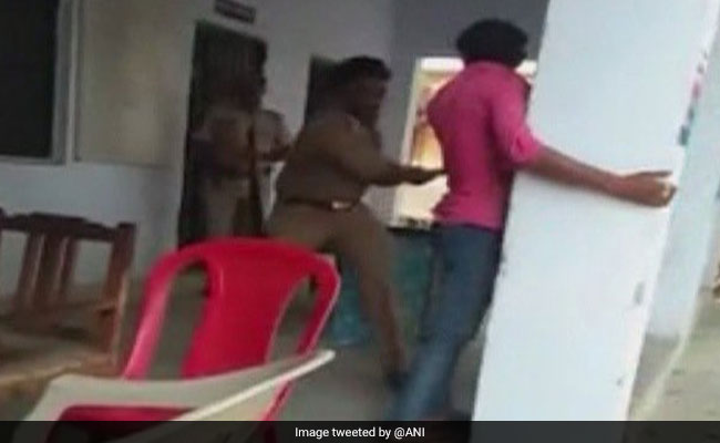 "That's How I Do It": UP Cop Whips Rape Accused With Belt In Police Station