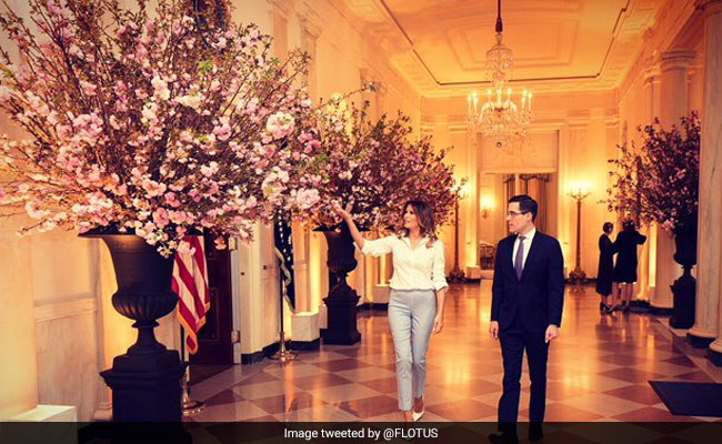 At the White House state dinner, all eyes were on Brigitte Macron