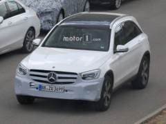 Mercedes-Benz GLC Facelift Spotted Testing