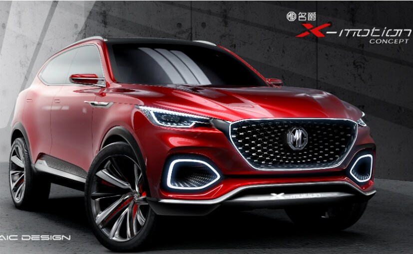 MG X-Motion Concept SUV Revealed At Beijing Auto Show MG X-Motion Concept SUV Revealed At Beijing Auto Show