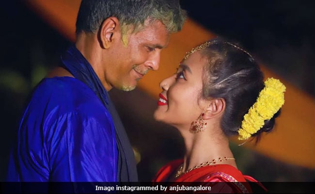 Inside Milind Soman, Ankita Konwar's Sangeet. See Pics