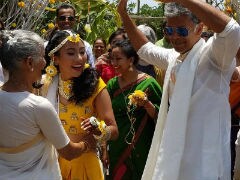 Inside Milind Soman And Ankita Konwar's <I>Mehendi</i> In Alibaug