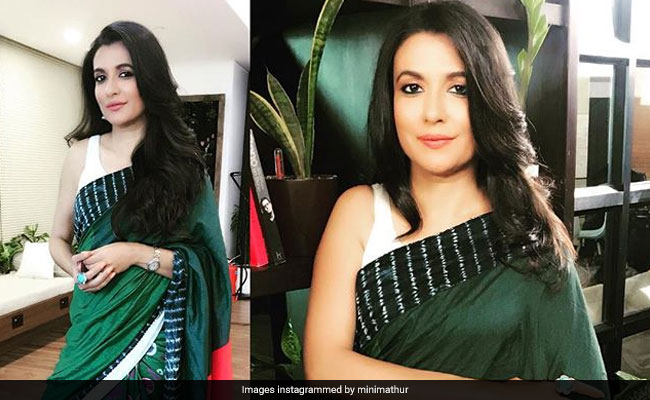 Mini Mathur Makes The <i>Saree</i> Look Fun And Easy Like Nobody Else
