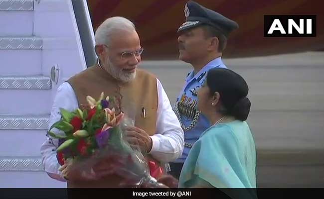Prime Minister Narendra Modi Back After 2-Day China Visit With Xi Jinping