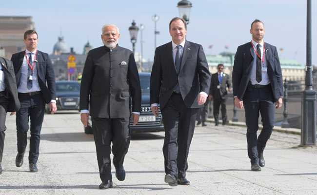 PM Modi Holds Bilateral Meetings With Nordic Counterparts In Sweden