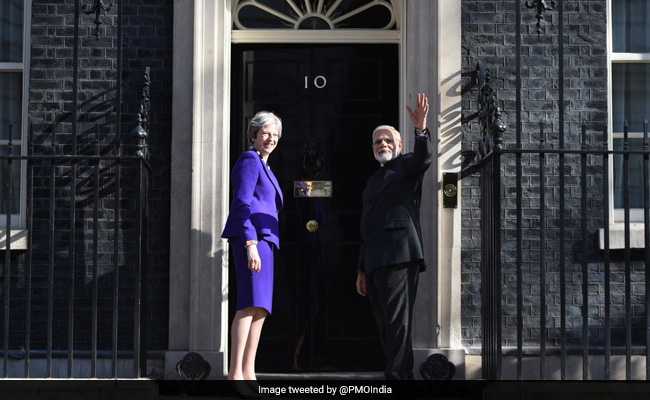PM Modi Meets Theresa May For Bilateral Talks On Immigration, Counter-Terrorism