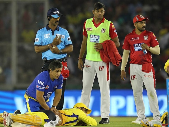 IPL 2018: MS Dhoni Speaks About Bad Back Injury After Match vs Kings XI Punjab