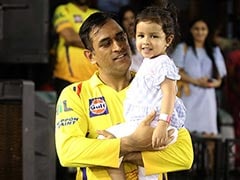 Watch: MS Dhoni's Daughter Ziva Wants 'Daddy's Hug' During IPL Match