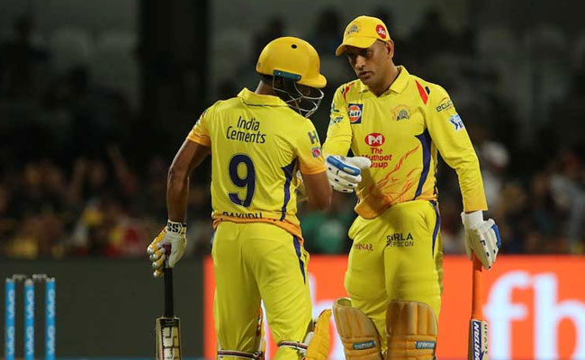 RCB vs CSK: अंबाती रायुडु और एमएस धोनी की तूफानी पारी, चेन्‍नई ने आरसीबी को 5 विकेट से हराया