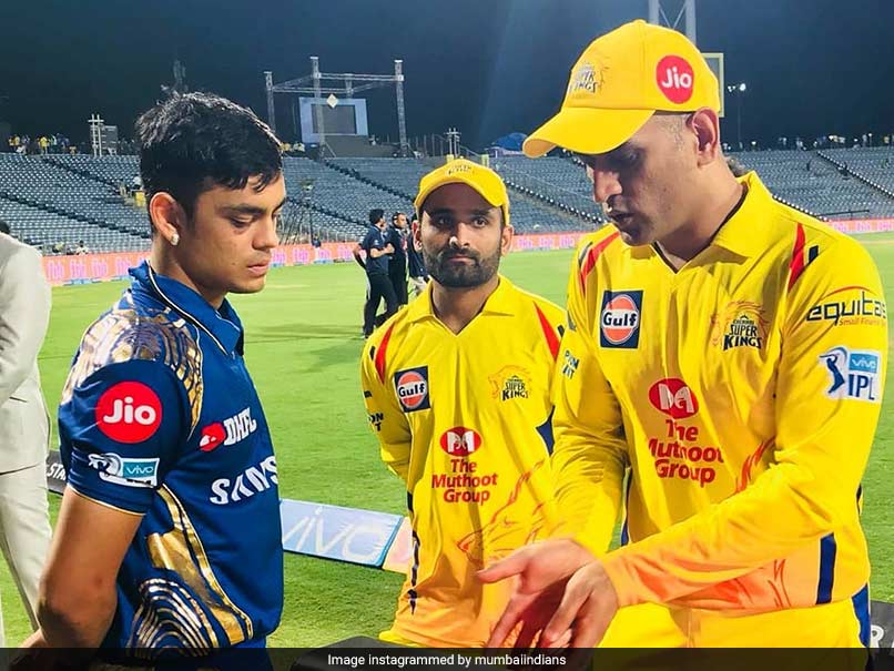 IPL 2018: Mumbai Indians Ishan Kishan Learns Tricks Of The Trade From MS Dhoni