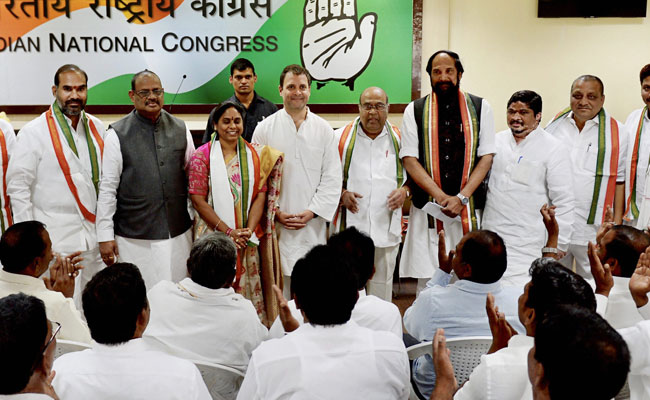 Former Telangana BJP Leader Nagam Janardhan Reddy Joins Congress