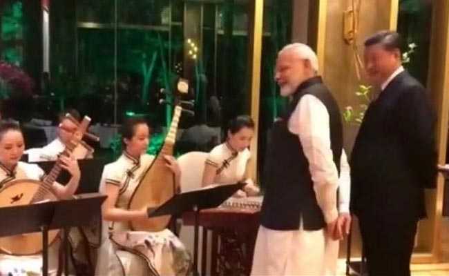 Watch: PM Modi, Xi Jinping Enjoy Bollywood Music In China