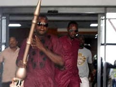 Chaos In Nigerian Parliament As Thugs Steal Symbolic Metal Rod. Watch