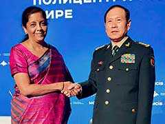 Nirmala Sitharaman Meets Chinese Defence Minister In Moscow
