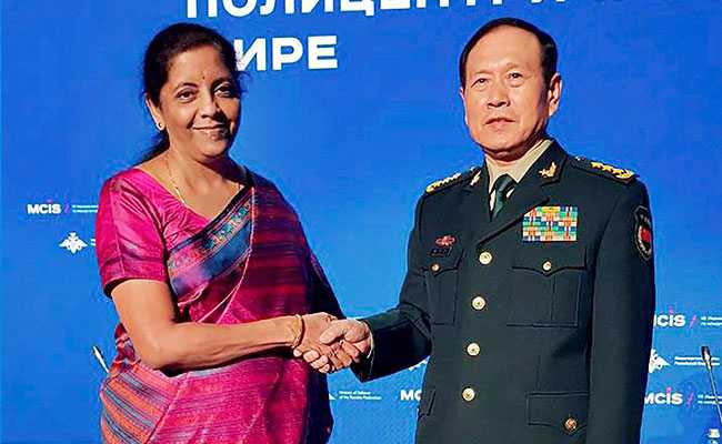 Nirmala Sitharaman Meets Chinese Defence Minister In Moscow