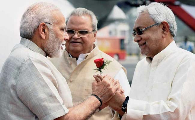 Nitish Kumar's Direct Messaging For PM Narendra Modi In Bihar. And Praise  In Return