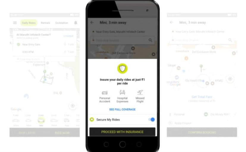 ola in trip insurance cover