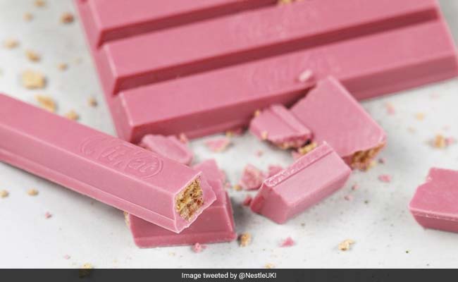 The New KitKat Is Pretty In Pink. Millennials, Take Note