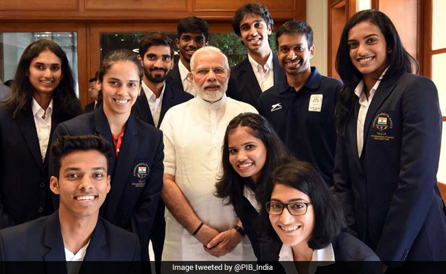 पीएम मोदी ने राष्ट्रमंडल खेलों के पदक विजेताओं से मुलाकात की