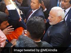 Protests Over PM Modi's Visit To UK Turn Violent, Indian Flag Torn Down