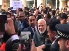 ब्रिटेन की PM से मिले PM मोदी, समर्थकों ने लगाए मोदी-मोदी के नारे