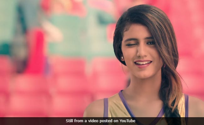 Priya Prakash Varrier Winked Again And The Internet Is Utterly Obsessed