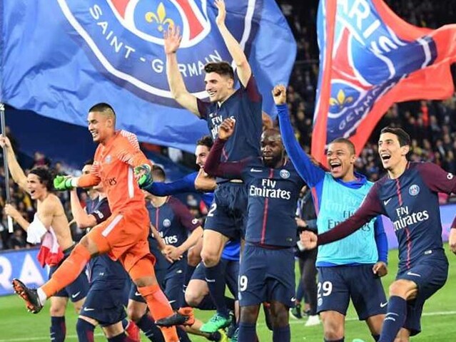 Paris Saint-Germain Secure Ligue 1 Title After 7-1 Win Over Monaco