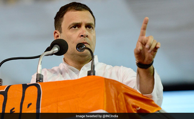 "Rahul Gandhi Can't Speak For 15 Minutes Without Consulting A Slip": BJP