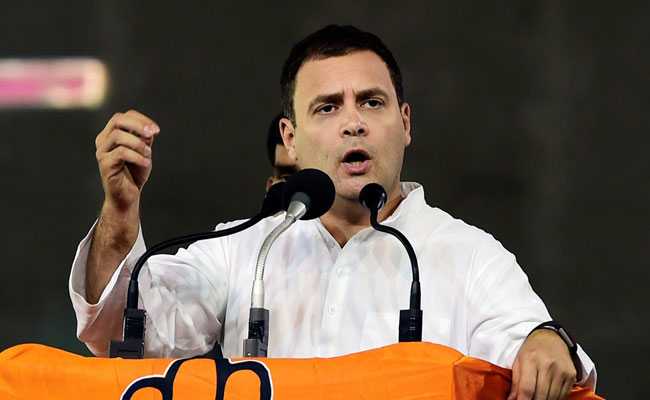 PM Modi A 'Chowkidar' Who Lets Thieves In: Rahul Gandhi