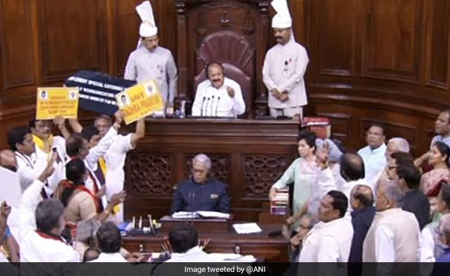 Rajya Sabha Adjourned 11 Times, Including 10 Times In 180 Minutes