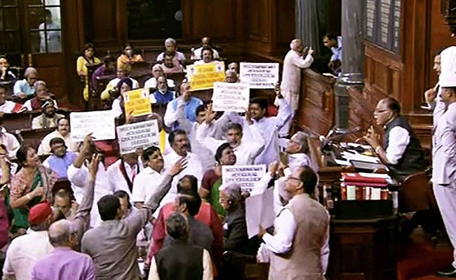 Rajya Sabha Heads For A Washout; No Bills Passed On Day 21 Of Budget Session