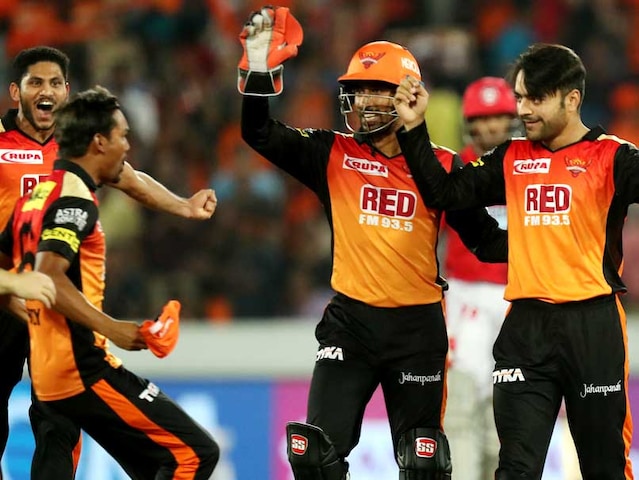 IPL 2018: Rashid Khan Shines As SunRisers Hyderabad Pull Off Low-Scoring Thriller vs Punjab