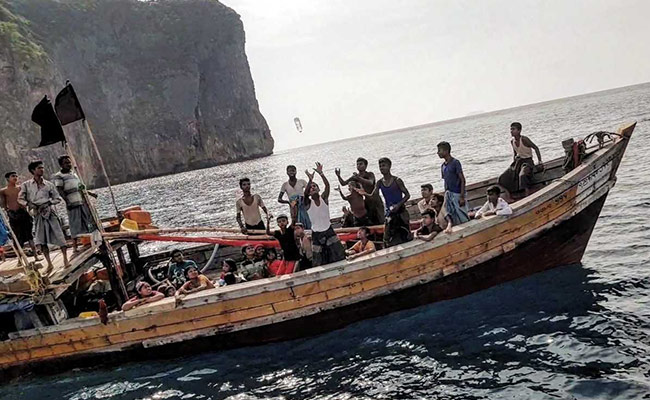 Myanmar Seizes Boat Carrying 173 Rohingya Off South Coast: Official