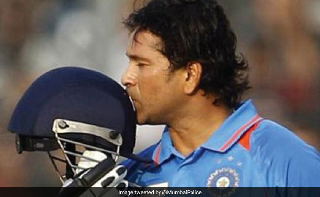 On Sachin Tendulkar's Birthday, A Masterstroke Tweet From Mumbai Police