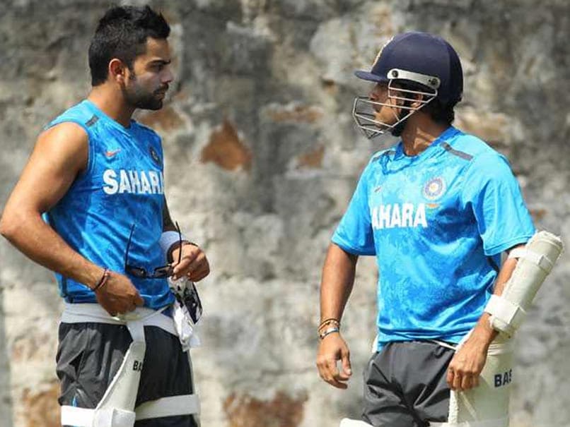 Tendulkar responds to a question on who is the better player between him and Virat Kohli.